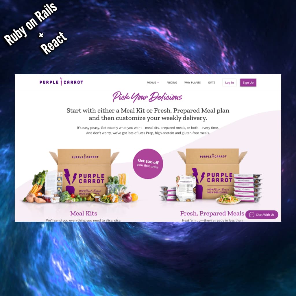 PurpleCarrot - Best Place to get your mealkits